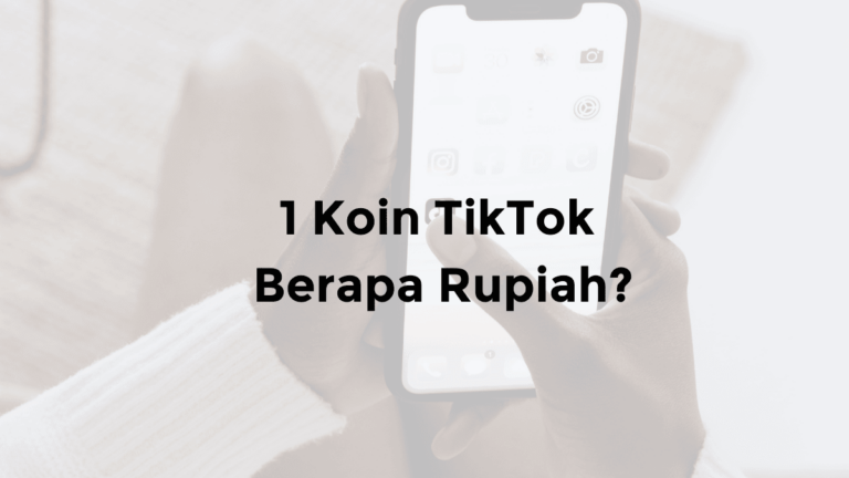 100 koin tiktok berapa rupiah