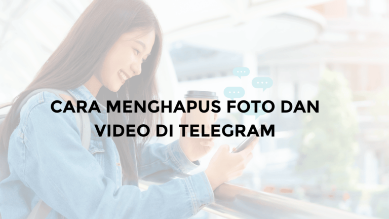 cara menghapus foto dan video di telegram