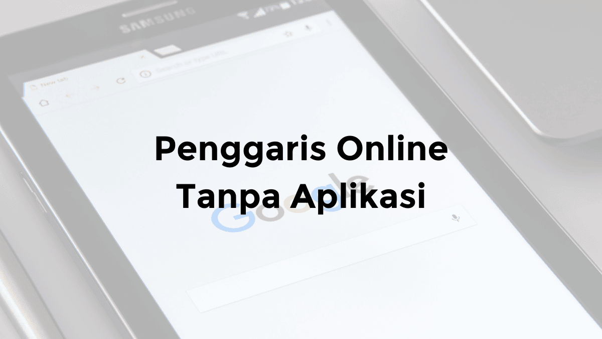 penggaris online tanpa aplikasi