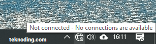 Not connected - No connections are avaiable wifi windows 10 pc laptop