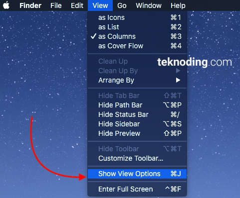 Cara Akses Folder User Library Mac OS