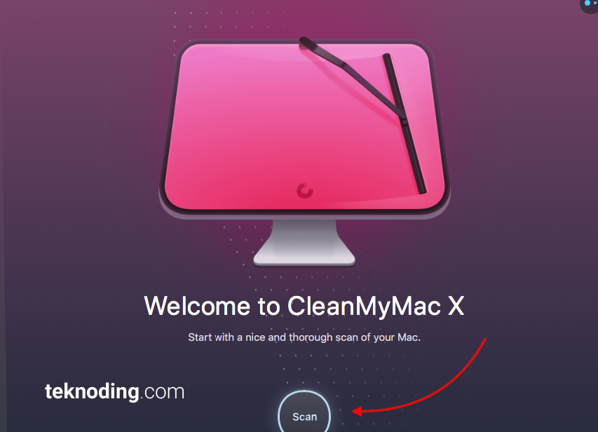 Scan Mac aplikasi cleanmymac x mac os x