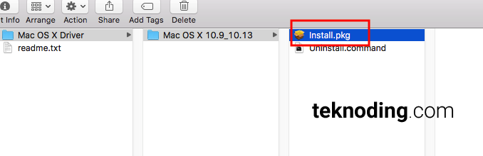 Install Driver TP Link di Mac OS Macintosh