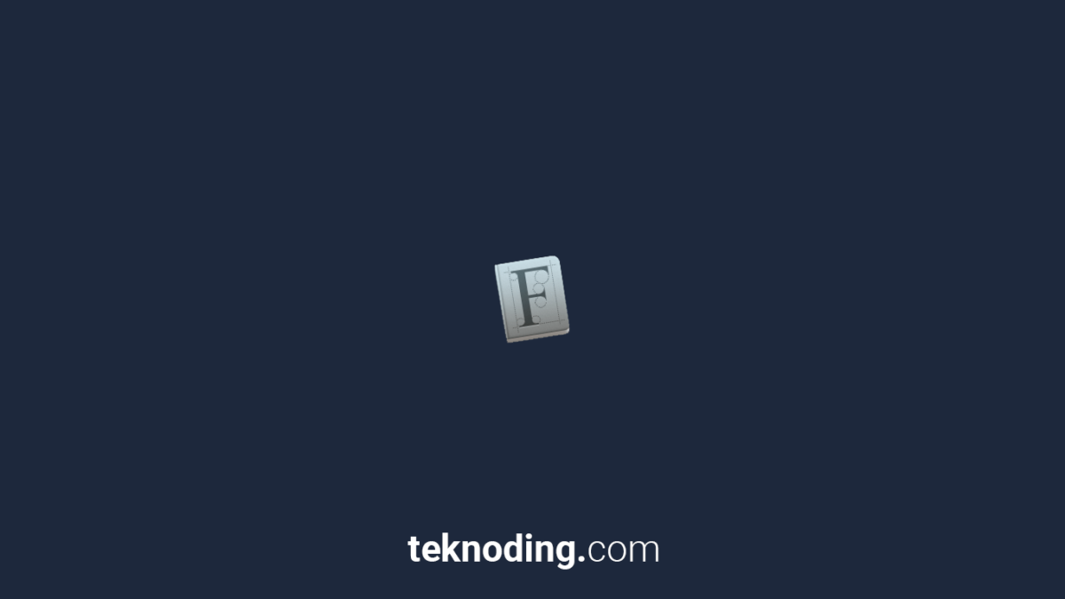 cara install menginstall font di macbook mac os x