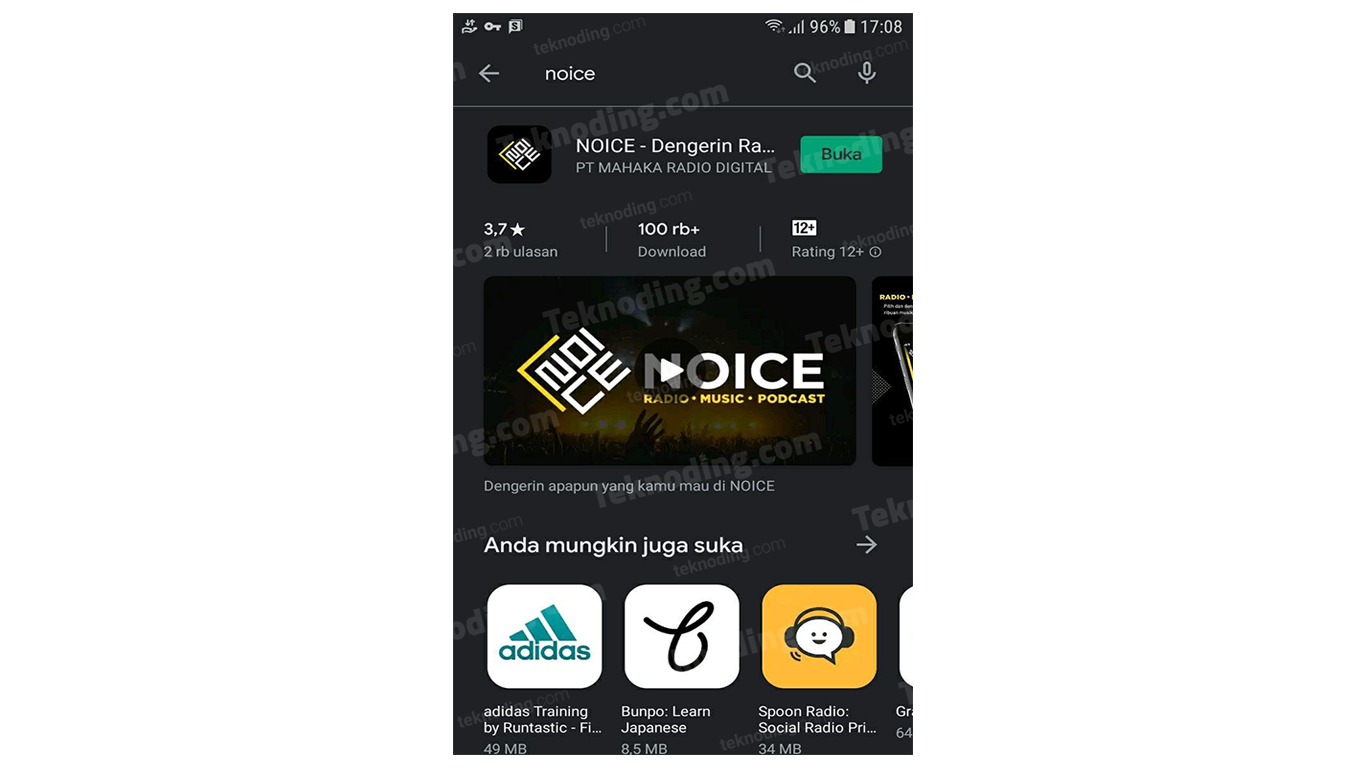 download the noise app on the android play store