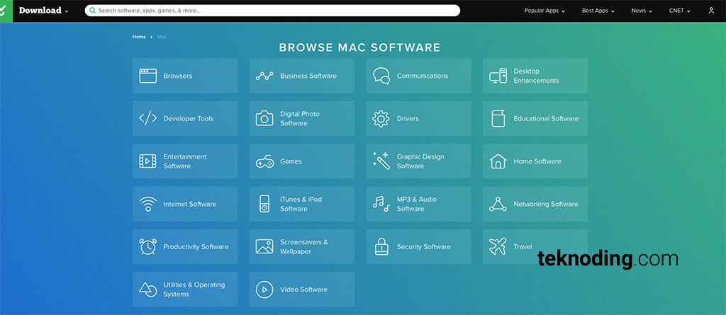 situs download aplikasi macbook mac os x cnet