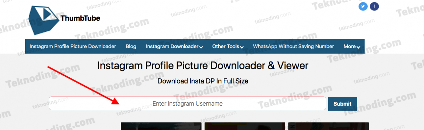 cara download foto profil instagram tanpa aplikasi