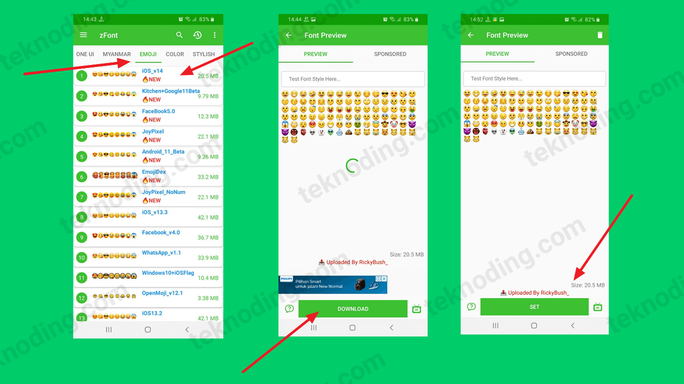 cara mengubah emoji android menjadi emoji iphone tanpa root