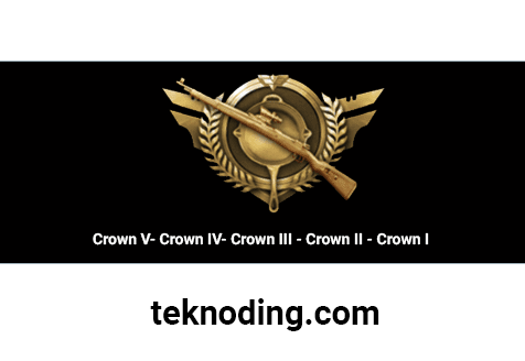 pangkat rank tier crown pubg mobile android