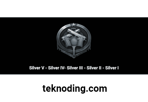 pangkat rank tier silver pubg mobile android