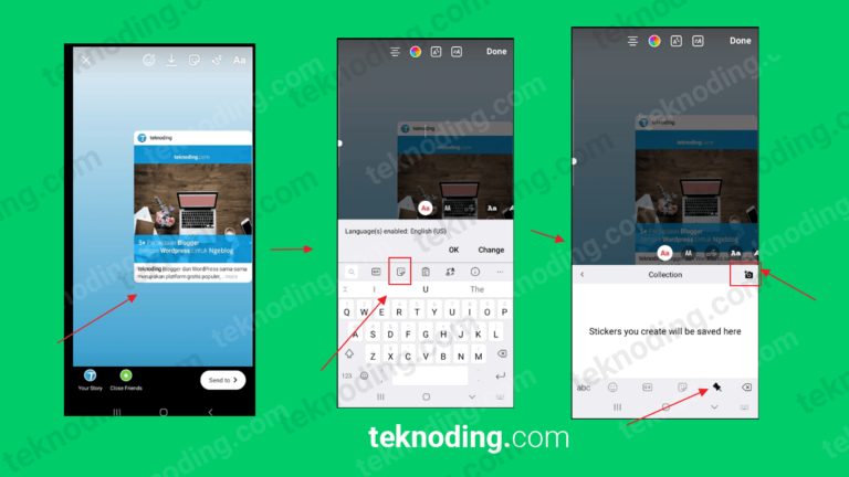 how to add pictures in ig story android