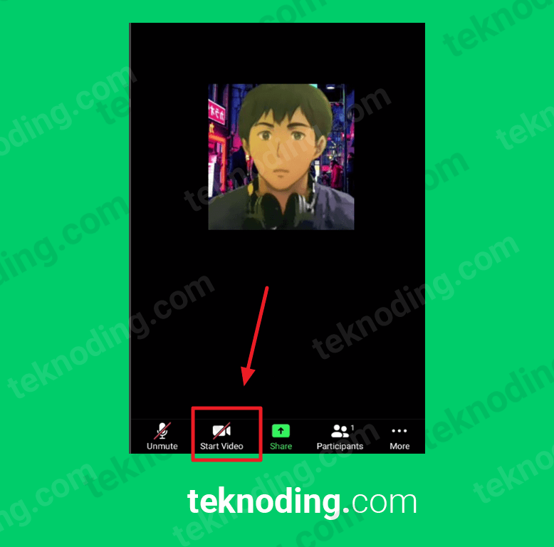 cara mematikan kamera video otomatis di aplikasi zoom meeting