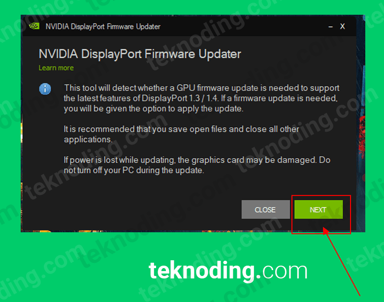 cara fix kabel display port nvidia bios windows 10