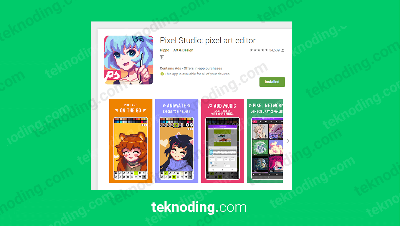 aplikasi membuat nft manga anime kartun jepang, nft creator app, cara membuat gambar pixel nft