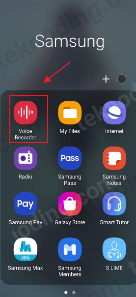 aplikasi perekam suara bawaan samsung, cara merekam suara di hp samsung tanpa aplikasi