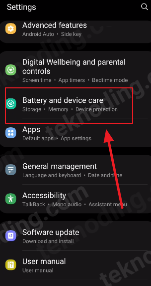 cara cek health baterai android samsung tanpa aplikasi a52, samsung note 9 