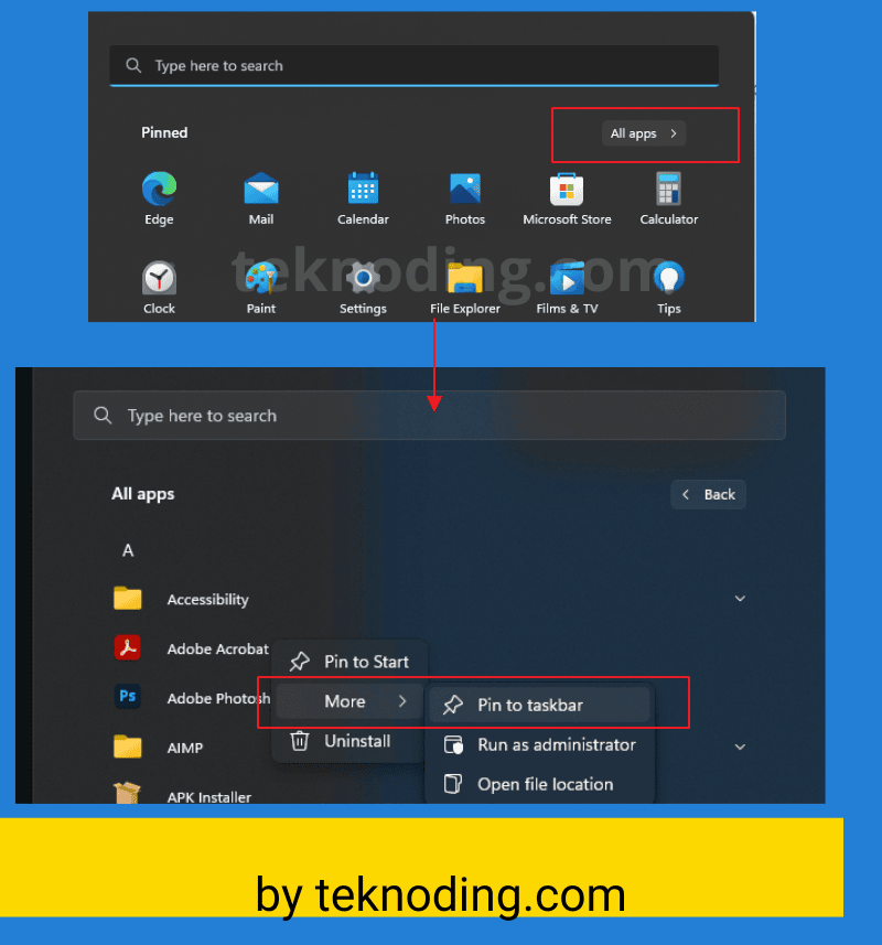 cara menampilkan aplikasi di layar laptop windows 11