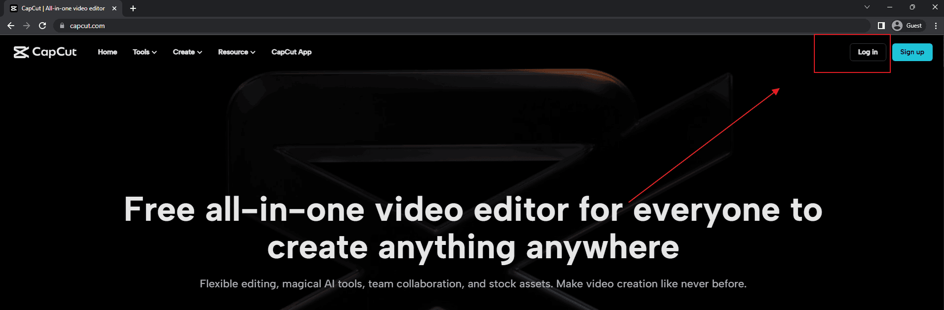 cara menggunakan capcut di laptop untuk edit video