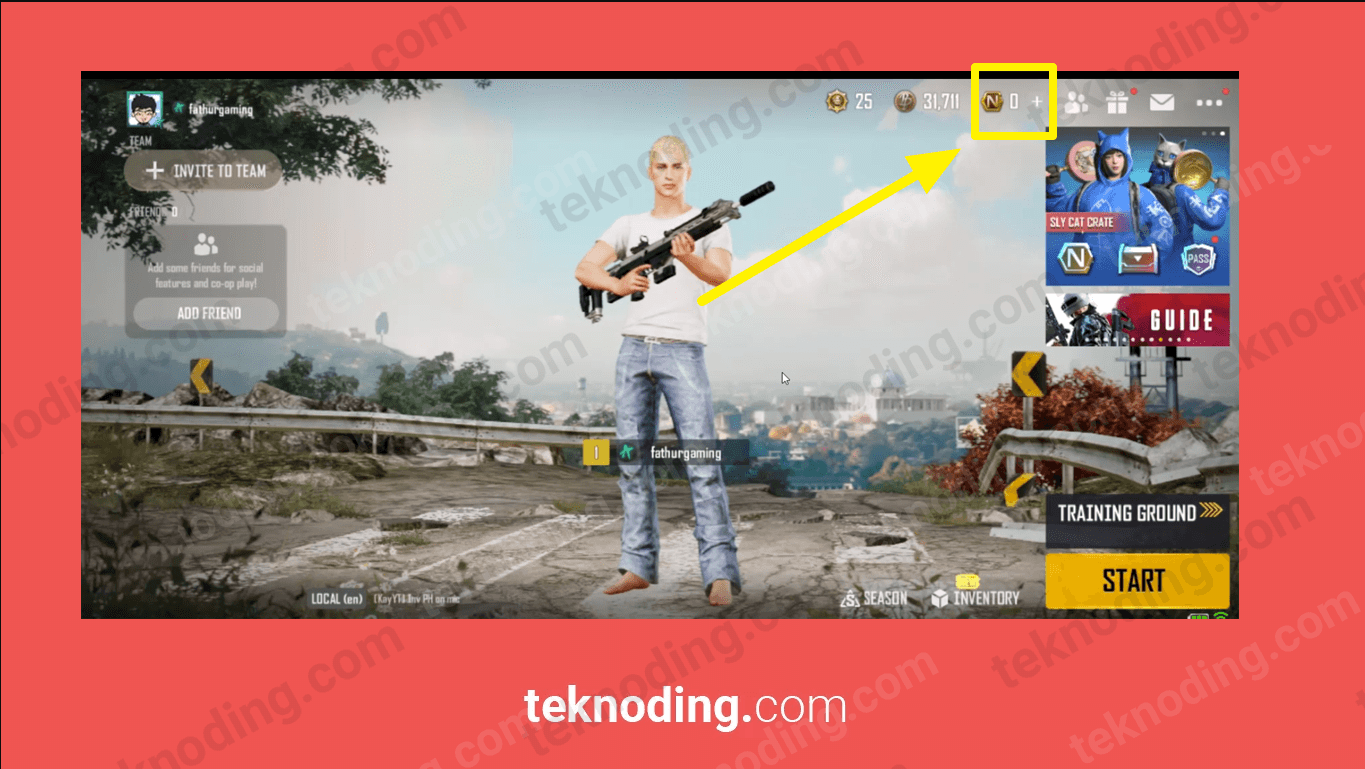 cara top up pubg new state