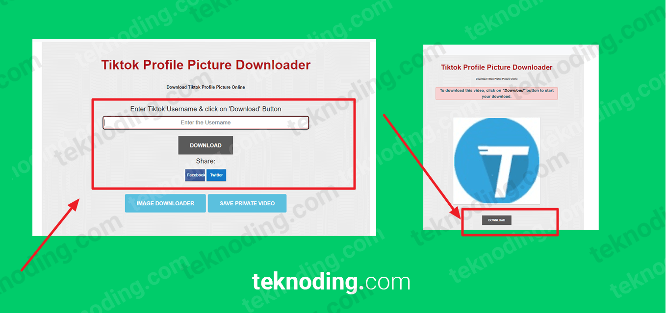 download foto profil tiktok secara online hd tanpa aplikasi