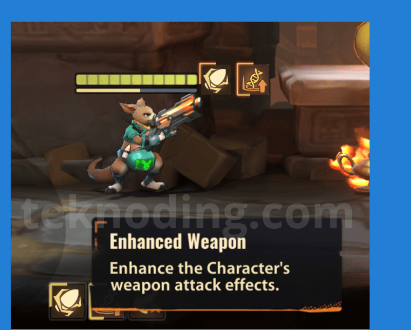enhanced weapon in metal slug awakening