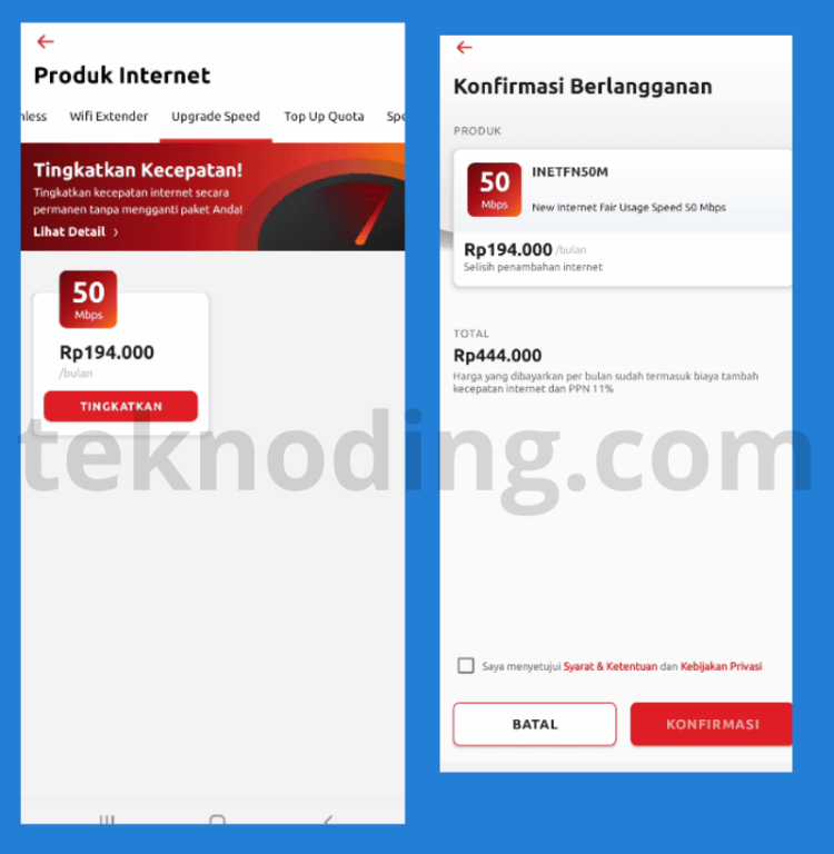 Cara Upgrade Speed Indihome Paling Gampang