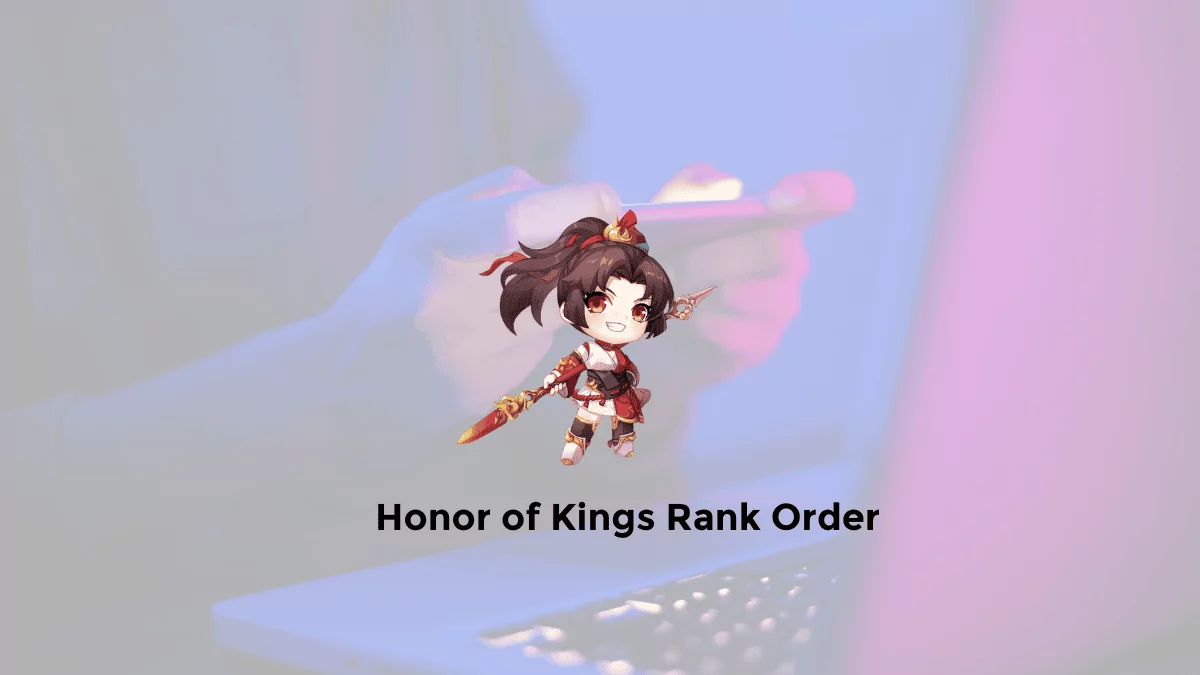 honor of kings rank order list tier