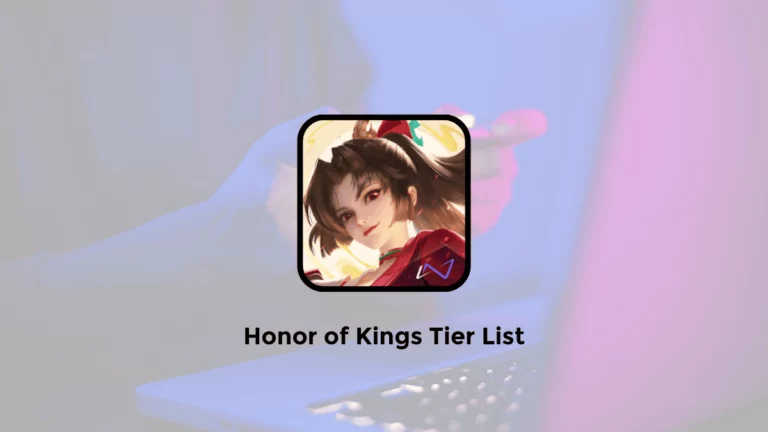 honor of kings tier list game ranked