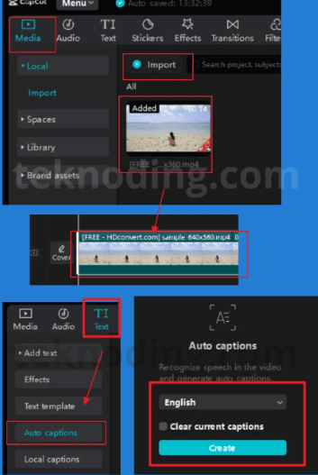 how to add subtitles in capcut