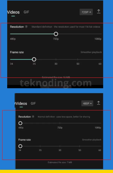 how to compress video in capcut mobile