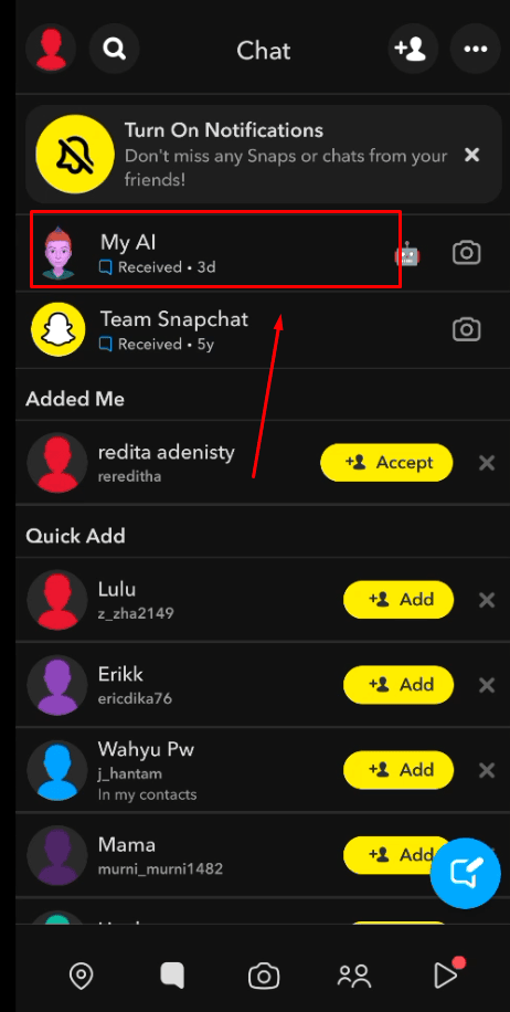 how to delete my ai on snapchat without snapchat plus on android