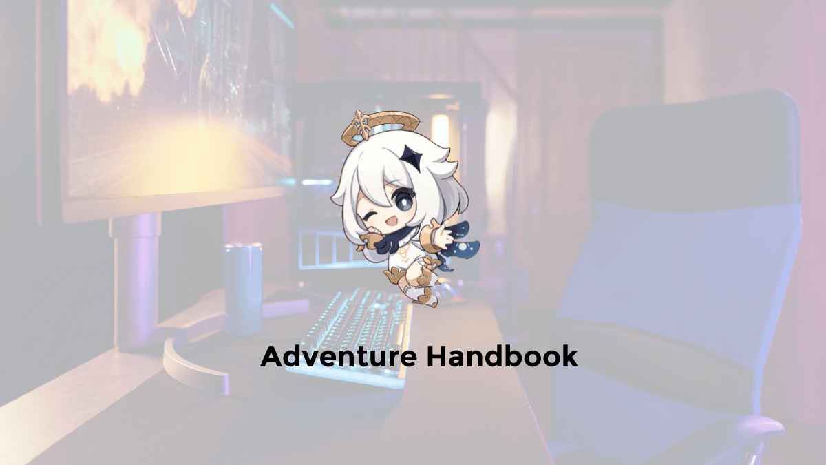 How to Get and Open the Adventure Handbook in Genshin Impact