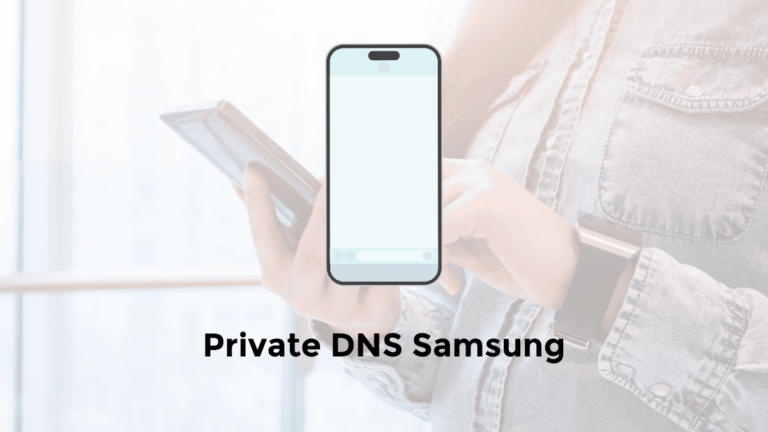 how to set up private dns on samsung mobile