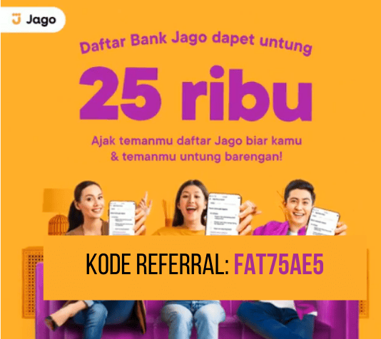 kode referral bank jago terbaru