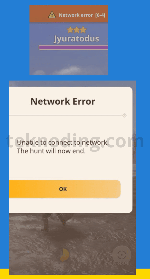 monster hunter now network error 6 4
