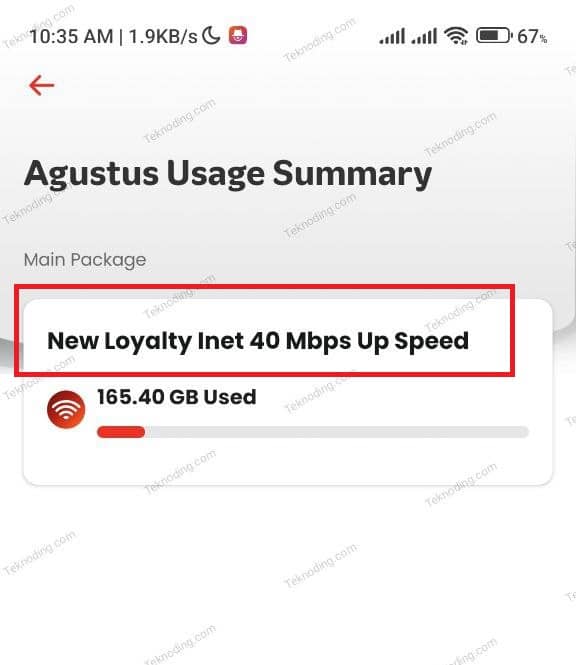 new loyalty internet 40 mbps up speed artinya
