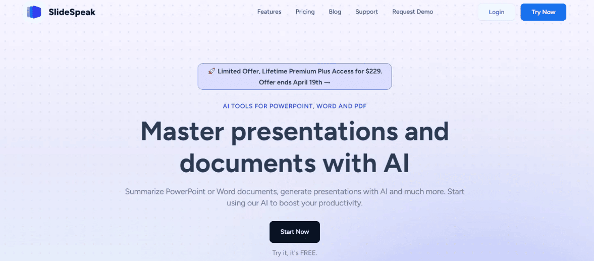 ppt making website with ai free